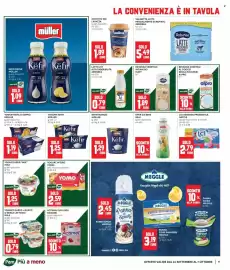 Volantino Panorama Pagina 9: Yogurt gusto + gusto o senza lattosio mila €0,79, Yogurt intero Yomo alla frutta o goloso €2,59