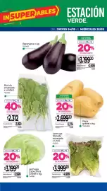 Catálogo La Anonima semana 39 Página 7: Berenjena €3.495,00, Papa granel €3.599,00