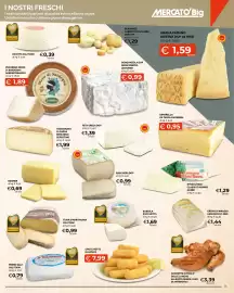 Volantino Mercatò Big Pagina 11: Coscette di pollo dalle langhe €3,39, Edamer €0,69