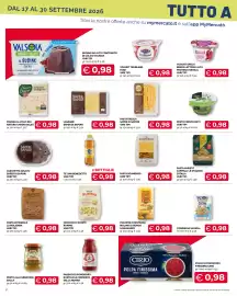 Volantino Mercatò Big Pagina 2: Pasta integrale la molisana €0,98, Pasta Sgambaro €0,98