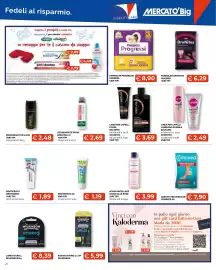 Volantino Mercatò Big Pagina 21: Syoss balsamo €3,69, Pannolini Drynites Huggies €6,29