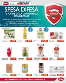 Volantino Mercatò Big Pagina 24: Seter cracker salati in superficie €1,24, Zucchine a rondelle Selex €1,39