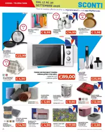 Volantino Mercatò Big Pagina 26: Strofinacci cucina €4,90, Plaid flannel norwich fantasia scozzese €12,90