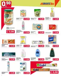 Volantino Mercatò Big Pagina 3: Latte ad alta digeribilita' UHT senza lattosio Vivi Bene Selex €0,98, Caramelle Serra €0,98