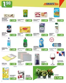 Volantino Mercatò Big Pagina 9: Detersivo per pavimenti Quasar €1,98, Ammorbidente concentrato spuma di sciampagna €1,98