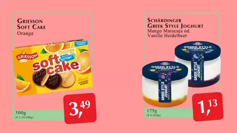 Winkler Markt Flugblatt Seite 10: GRIESSON SOFT CAKE Orange GRIESSON SEIT 1924 soft Orange Jetzt noch fruchtiger cake