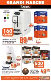 Volantino Expert Di Lella Pagina 12: DeLonghi Piccolo XS EDG110WB €59,99, Macchina da caffè La Cremosa €89,99