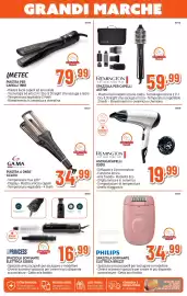 Volantino Expert Di Lella Pagina 13: Philips spazzola soffiante elettrica bre227 €34,99, Piastra a onde Gama €34,99