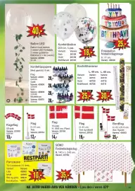 Harald Nyborg tilbudsavis uge 39 Side 33: SJÖBO Fødselsdagsdug €35,00, Bordflag €25,00