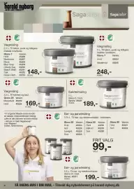 Harald Nyborg tilbudsavis uge 39 Side 6: Dør- og panelmaling €99,00, Kældermaling €189,00