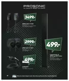 Bilka tilbudsavis Side 28: Prosonic WP04 lader til elbil €3.499,00, Ladestander til WP04 og WP21 lader €499,00