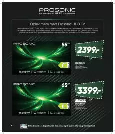Bilka tilbudsavis Side 4: PROSONIC EN VERDEN AF MERE FOR MINDRE Oplev mere med Prosonic UHD TV Med et Prosonic UHD TV får du