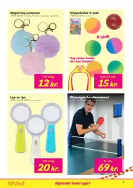 Hi five tilbudsavis uge 39 Side 3: Hoppebolde 6-pak €15,00, Slazenger bordtennisnet €69,00