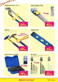 Hi five tilbudsavis uge 39 Side 4: Vandpumpetang L. 25 cm €50,00, Umbraconøgler 9 dele €45,00