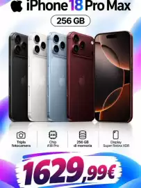 Volantino Faga Electronics Pagina 1: IPhone 18 Pro Max €1.629,99