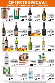 Volantino Eurospesa Pagina 7: Spumante extra dry Freschello €2,69, Vermouth MARTINI bianco/rosso €8,69