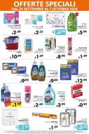 Volantino Eurospesa Pagina 8: Arcasa 5 panni colorati microfibra €1,69, Deodorante kit AIRWICK €8,90