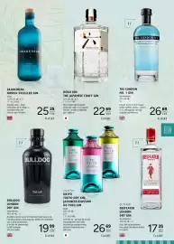 Scandinavian Park reklamblad Sida 13: Beefeater London Dry Gin €17,35, Bulldog london dry gin €19,99
