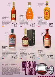 Scandinavian Park reklamblad Sida 15: Baron Otard Vsop €39,99, Pettersen Xo €19,99