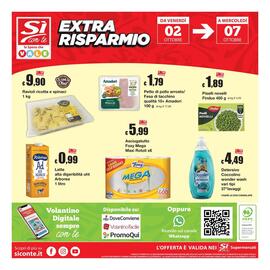 Volantino Sì con te Supermercati Pagina 20: Asciugatutto Foxy Mega €5,99, Ravioli ricotta e spinaci Gi con te Chef €9,90