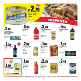 Volantino Sì con te Supermercati Pagina 16: Pasta integrale Barilla €1,09, Carciofini tagliati Sottoli €2,89
