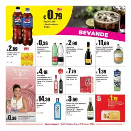 Volantino Sì con te Supermercati Pagina 17: Spumante Ribolla gialla extradry Musti Nobilis €2,99