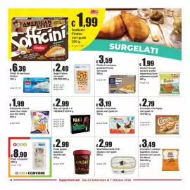Volantino Sì con te Supermercati Pagina 18: Vaschetta Carte D'Or classica €2,99, Kinder cioccolato gelato €3,19