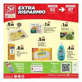 Volantino Sì con te Supermercati Pagina 20: Asciugatutto Foxy Mega €5,99, Ravioli ricotta e spinaci Gi con te Chef €9,90