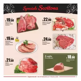 Volantino Sì con te Supermercati Pagina 5: Girello baby beef Danese €18,90, Polpa scelta di bovino adulto scottone €19,50