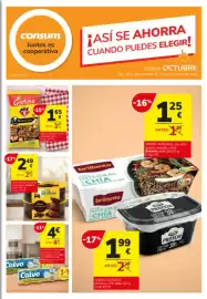 Catálogo Consum Página 1: Grefusa mix 5 mistercorn €1,65, Brillante arroz integral con chia €1,25