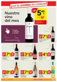 Catálogo Consum Página 13: Viñas del Vero vino blanco €7,99, Bo vino tinto €4,99