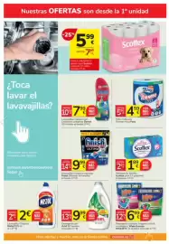 Catálogo Consum Página 22: Somat lavavajillas máquina gel Excellence antigrasa €7,99, Finish Ultimate €9,99