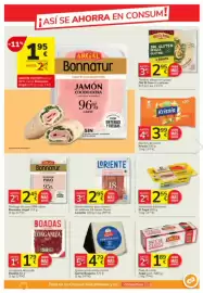 Catálogo Consum Página 9: Loriente jamón serrano gran reserva €2,95, Garcia Baquero queso semicurado mezcla €4,79