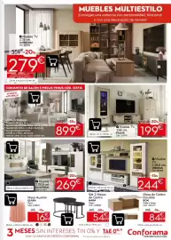 Catálogo Conforama Página 7: MONTREAL Mueble TV €269,00, Mueble TV VERONA €244,00