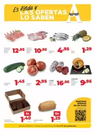 Folleto Alimerka Página 2: Secreto de cerdo iberico €10,95, Tomate €2,95