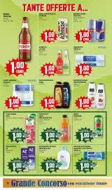 Volantino Kanguro Pagina 8: Succoso zero San Benedetto €1,00, Vino in brik Pam €1,00
