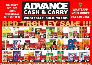 Advance Cash n Carry catalogue week 39 Page 10: KNORR SOUP 10's €41,50, Fusion Juice €95,99