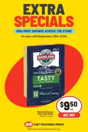 Supa Valu catalogue week 39 Page 3: Mainland Cheese Block €9,50
