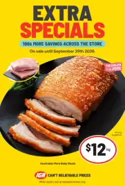 Supa Valu catalogue week 39 Page 7: Australian Pork Belly Roast €12,00