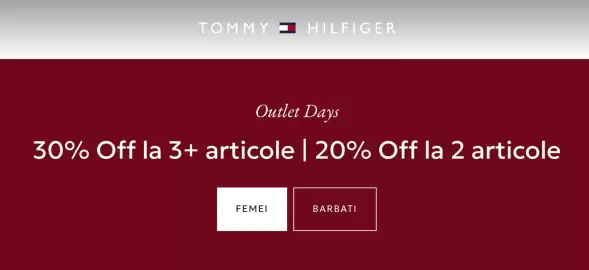 Catalog Tommy Hilfiger Pagină 1