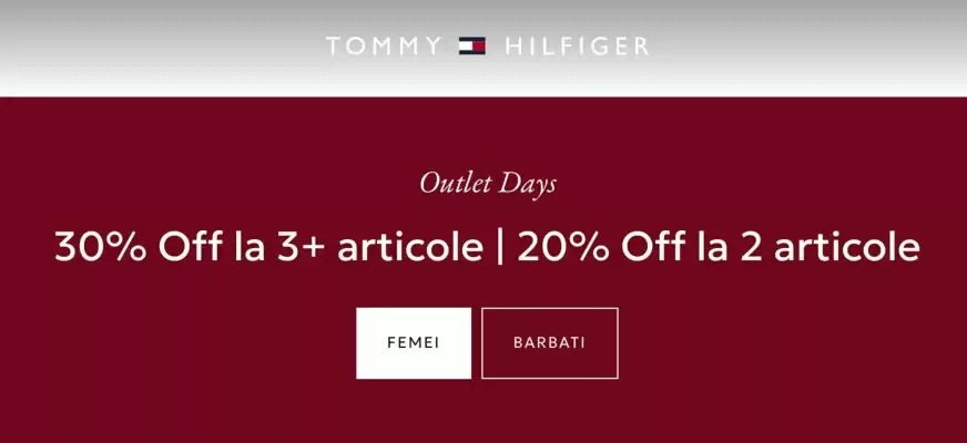 Tommy Hilfiger (valid până la 27-09)