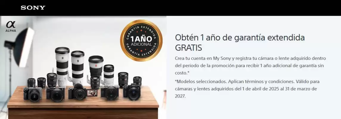 Sony (válido hasta 2-04)