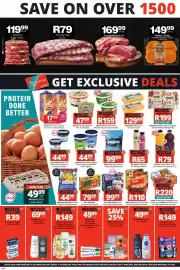 Checkers catalogue Page 2: Rainbow Simply Chicken Original/ Cheese Smoked Viennas €199,00, Pantene Hair Product Range €149,00