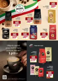 Billa leták Strana 10: Segafredo zrnková káva €449,00, Lavazza Crema e Gusto Mletá káva €149,90
