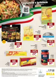Billa leták Strana 16: Billa bramborové gnocchi €19,90, Barilla Omáčka Basilico €54,90