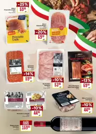 Billa leták Strana 3: Mortadella Bologna €53,90, Spianata Piccante €59,90