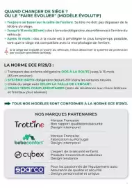 Catalogue Feu Vert page 3: QUAND CHANGER DE SIÈGE ? OU LE "FAIRE ÉVOLUER" (MODÈLE ÉVOLUTIF) > Toujours se baser sur la