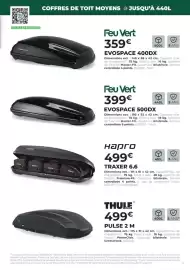 Catalogue Feu Vert page 5: Hapro TRAXER 6.6 €499,00, Feu Vert EVOSPACE 500DX €399,00