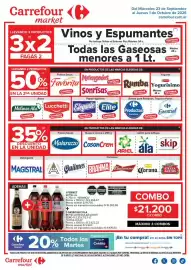 Folleto Carrefour Market Página 2: Coca cola - fernet branca + gaseosa cola zero €21.200,00