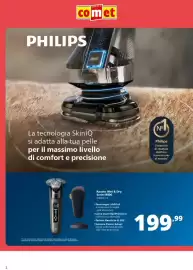Volantino Comet Pagina 2: 2 GRUPPO comet PHILIPS PHILIPS Prestige tra No La tecnologia SkinIQ si adatta alla tua pelle per